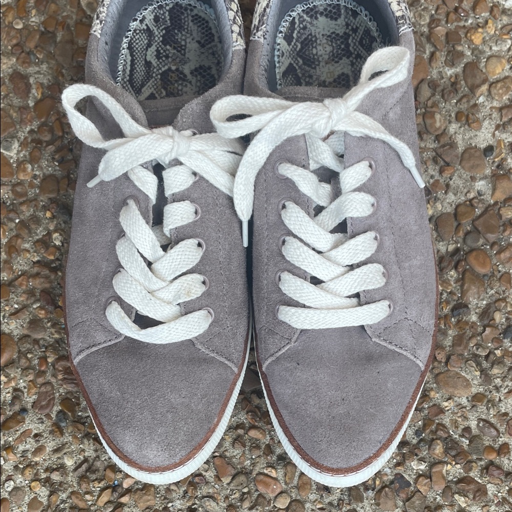 Liebeskind Berlin Sneaker Cloud Gray with White Laces